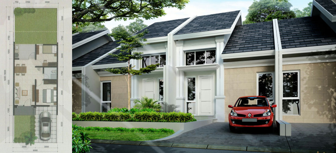 Rumah Typ 54 Banajar Wijaya