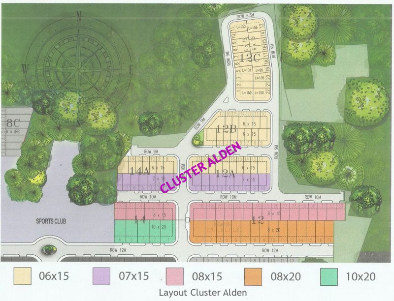 Layout Cluster Alden